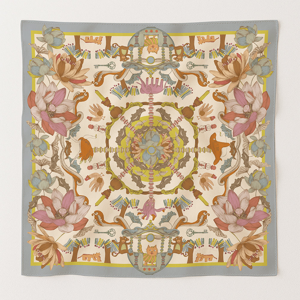 âmes for Yayasan Humanisti — Scarf 90 in TENCEL™ Lyocell, Limited Edition
