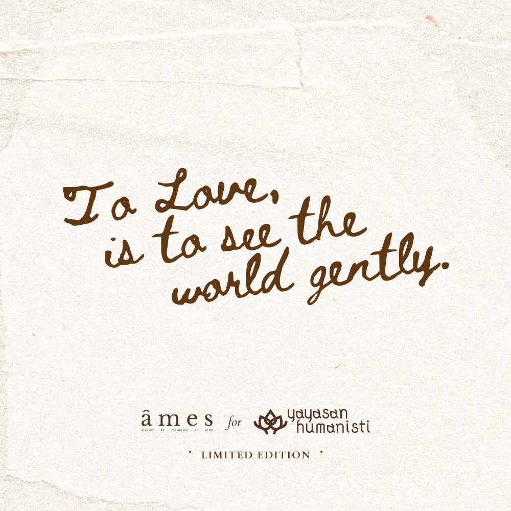 âmes for Yayasan Humanisti — Scarf 90 in TENCEL™ Lyocell, Limited Edition