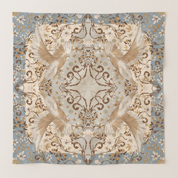 Bleu — Scarf 90 in TENCEL™ Lyocell