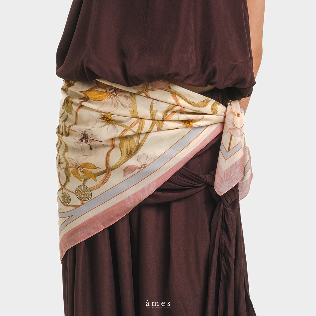 Tuileries — Scarf 90 in TENCEL™ Lyocell