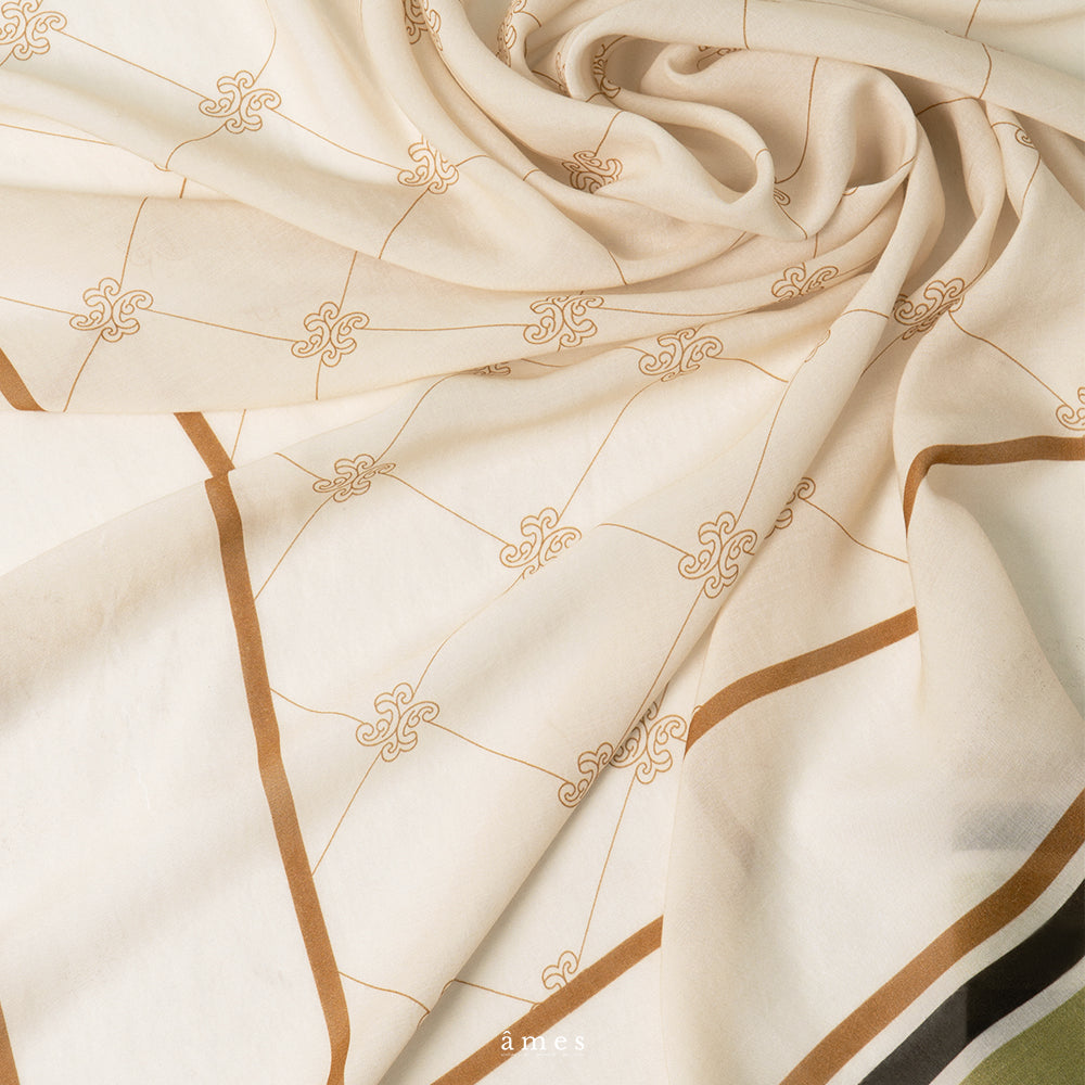 ames et sens Scarf 90 in Lyocell Ame Nue - Carré 90 en Lyocell âmes amesetsens