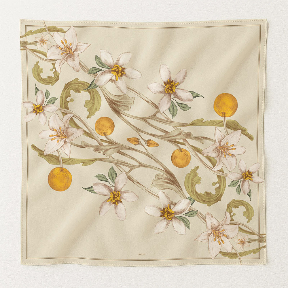 ames et sens Scarf 90 in Lyocell Branchettes - Carré 90 en Lyocell âmes amesetsens