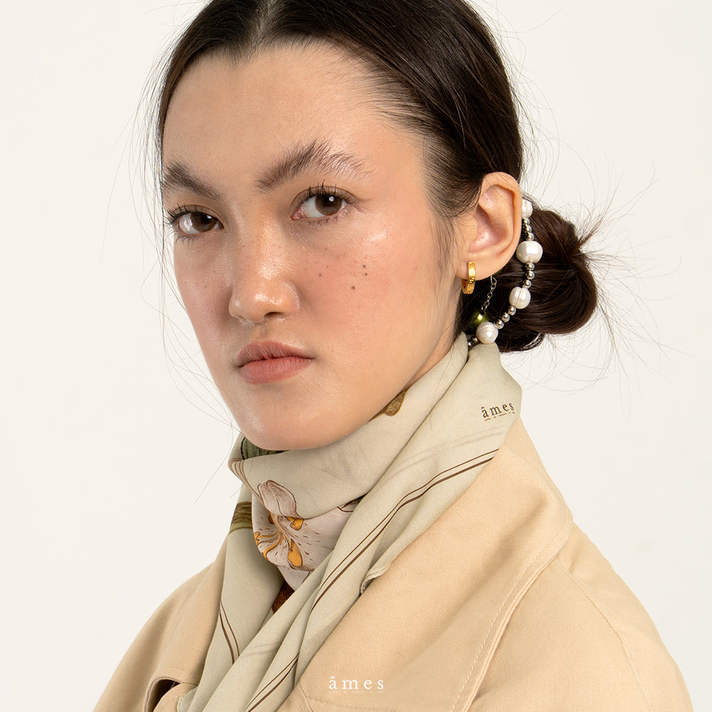 ames et sens Scarf 90 in Lyocell Branchettes - Carré 90 en Lyocell âmes amesetsens